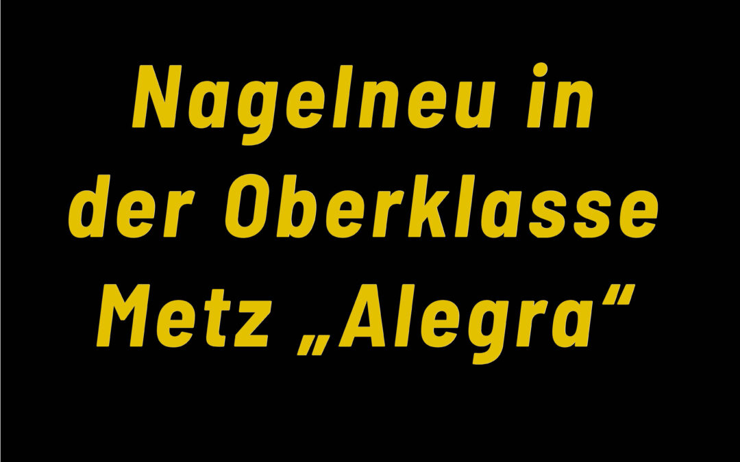 Die Oberklasse hat einen neuen Namen: Alegra. Perfektion in Bild und Ton!